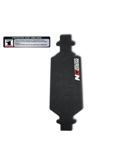 Chassis protective plate XB8'26 - AIGOIN RACING - AR1526