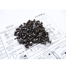 Kit de visserie titane hexagonale MRX6 - HIRO SEIKO - 48051