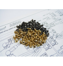 Kit de visserie titane/alu hexagonale A800 - HIRO SEIKO - 48052