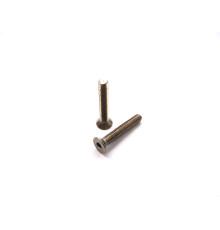  Titanium Hex Socket Flat Head Screw M4x25 - 48068 - HIRO SEIKO