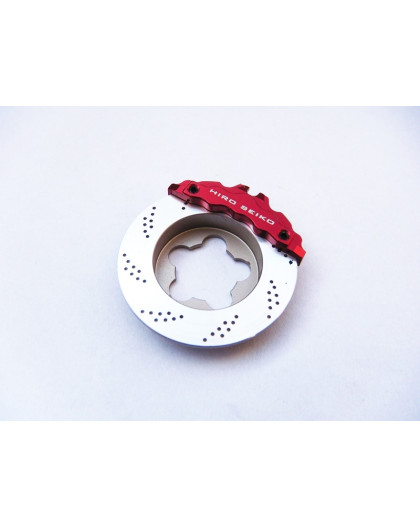 Disque de frein pour volant de radio - Rouge - HIRO SEIKO - 48122