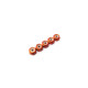  2mm Alloy Nylon Nut [Orange] - 48151 - HIRO SEIKO