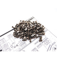  GTX8'17 Titanium Hex Socket Screw Set - 48166 - HIRO SEIKO
