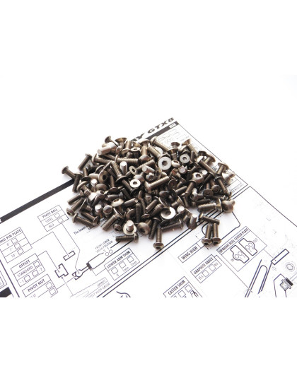  GTX8'17 Titanium Hex Socket Screw Set - 48166 - HIRO SEIKO
