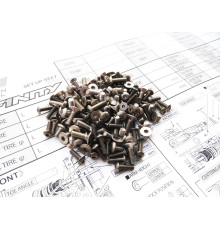  INFINITY 1/8 Titanium Hex Socket Screw Set - 48165 - HIRO SEIKO