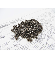  A800X Titanium Hex Socket Screw Set - 48184 - HIRO SEIKO