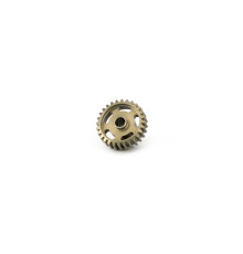  Hard Coated Alum. Pinion Gear (MoS2) DP48-28T - 48244 - HIRO SEIKO