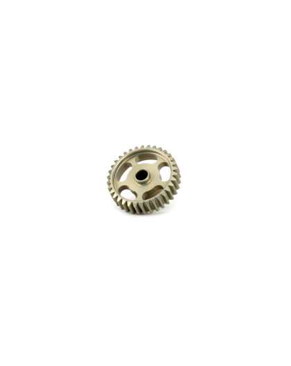  Hard Coated Alum. Pinion Gear (MoS2) DP48-34T - 48250 - HIRO SEIKO