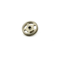  Hard Coated Alum. Pinion Gear (MoS2) DP48-37T - 48253 - HIRO SEIKO