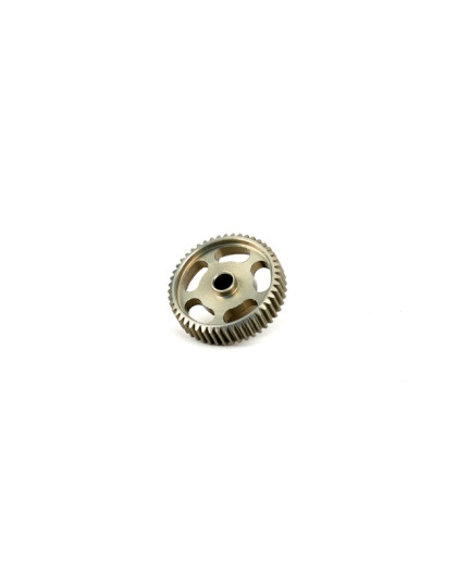  Hard Coated Alum. Pinion Gear (MoS2) DP64-47T - 48291 - HIRO SEIKO
