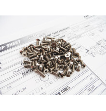 Kit de visserie titane hexagonale F110 SF4 - HIRO SEIKO - 48432