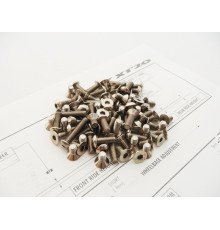 Kit de visserie titane hexagonale X1'20 - HIRO SEIKO - 48595