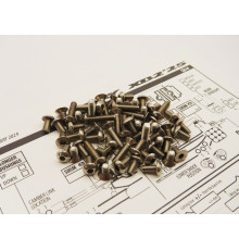 Kit de visserie titane hexagonale XB2C/D'25 - HIRO SEIKO - 48972