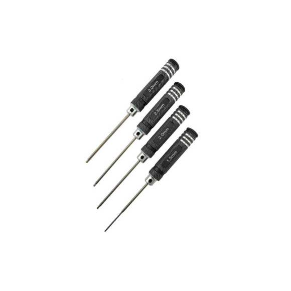 HEX DRIVERS SET 1.5/2.0/2.5/3.0mm - RC PARTS - RC11001