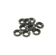  3mm Alloy Countersunk Washer [Black] - 69253 - HIRO SEIKO