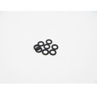  3mm Alloy Spacer Set (0.5t/0.75t/1.0t) [Black] - 69452 - HIRO SEIKO