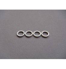  4mm Alloy Spacer (1.0t) [Silver] - 69841 - HIRO SEIKO