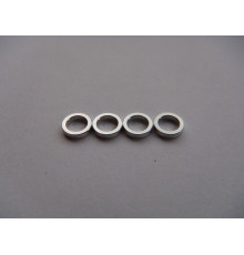  4mm Alloy Spacer (1.5t) [Silver] - 69843 - HIRO SEIKO