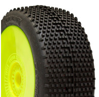 CLAYMORE BUGGY P1 (SUPER SOFT) PRE-MOUNTED YELLOW (2pcs.) - PCY1012-P