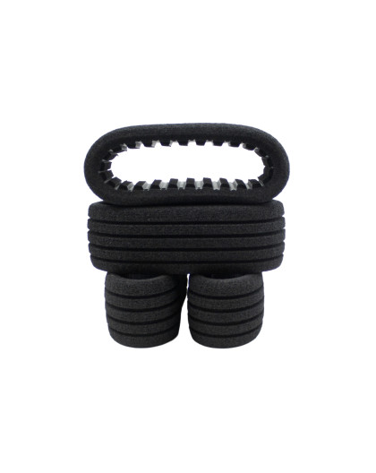 TRUGGY CLOSED CELL INSERT BLACK (4pcs) - PCY3101 - PROCIRCUIT