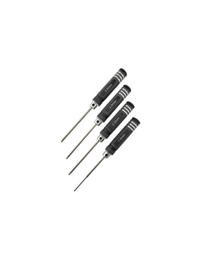 HEX DRIVERS SET 1.5/2.0/2.5/3.0mm - RC PARTS - RC11001