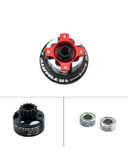 Alu compak 4 pro clutch b10 + clutch bell 13T - ULTIMATE - UR0643-B10