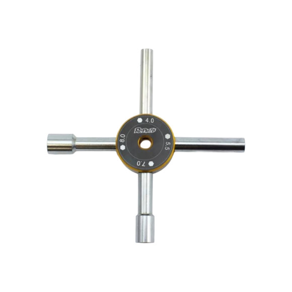 4-in-1 CROSS WRENCH 4.0//5.5/7.0/8.0mm - RC PARTS - RC11105
