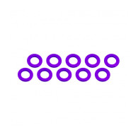 ALUMINUM SHIM (3x6x0.5mm) PURPLE (10pcs) - UR1504-P - ULTIMATE