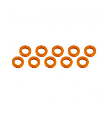 ALUMINUM SHIM (3x6x1mm) ORANGE (10pcs) - UR1505-G - ULTIMATE