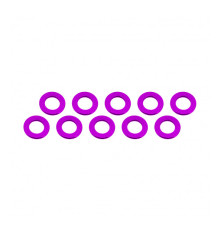 Rondelles 3x6x0.5mm - Rose (10pcs) - ULTIMATE - UR1504-PK