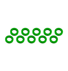 ALUMINUM SHIM (3x6x1mm) GREEN (10pcs) - UR1505-GR - ULTIMATE