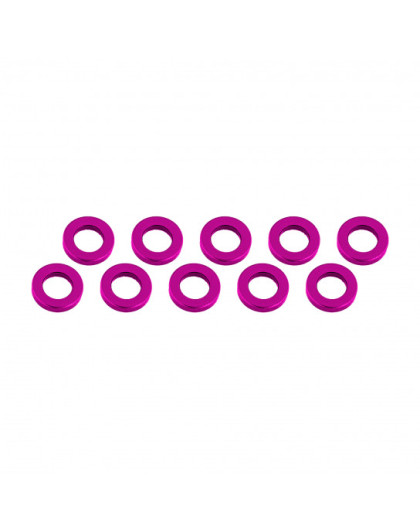 ALUMINUM SHIM (3x6x1mm) PINK (10pcs) - UR1505-PK - ULTIMATE