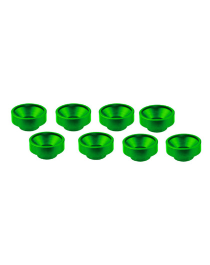 Rondelles de servos M3 - Vert (8pcs) - ULTIMATE - UR1507-GR