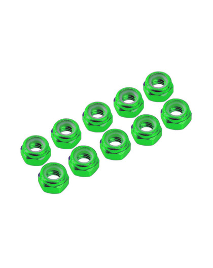 Ecrous 4mm Vert (x10) - ULTIMATE - UR1512-GR