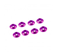3MM ALUMINIUM CAP HEAD WASHER PINK (8 pcs) - UR1521-PK - ULTIMATE