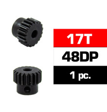 HSS STEEL 48DP PINION GEAR 17T W/3.17mm BORE - ULTIMATE - UR4314-17