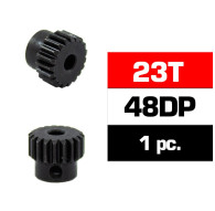 HSS STEEL 48DP PINION GEAR 23T W/3.17mm BORE - ULTIMATE - UR4314-23