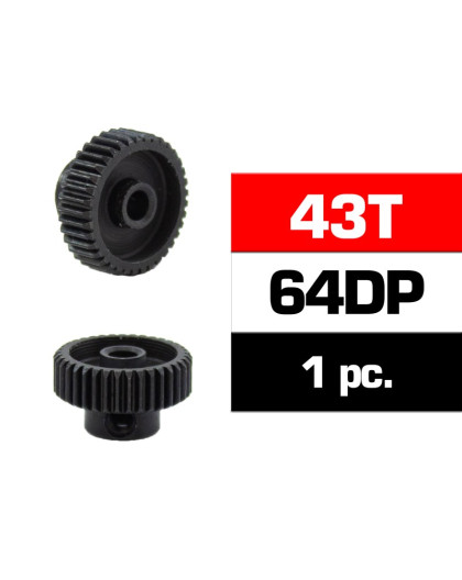 Pignon 43T Acier 64DP - D3.17mm - ULTIMATE - UR4316-43