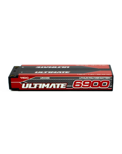 GRAPHENE HV LiPo STICK 6900 7.6V 140C 5mm TUBES - ULTIMATE - UR4426