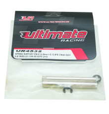 SPRING SUPPORT PIN 6*55,8mm + E-CLIPS 5.0mm 2pcs - UR4532 - ULTIMATE