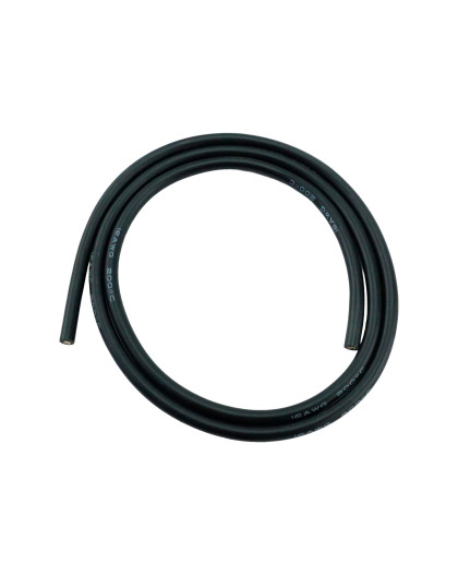 Câble silicone noir 16 AWG (50cm) - ULTIMATE - UR46119