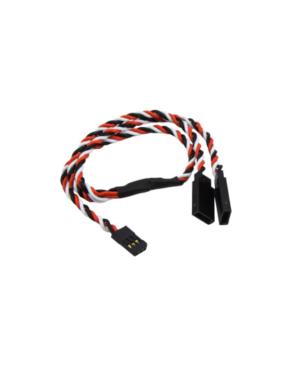 FUTABA TWISTED Y-SPLITTER SERVO LEAD (30cm) - UR46214 - ULTIMATE