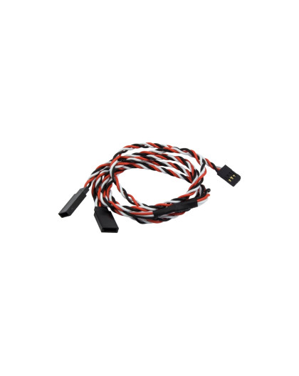 FUTABA TWISTED Y-SPLITTER SERVO LEAD (60cm) - UR46215 - ULTIMATE