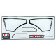 LATERAL DECALS FOR REAR LEXAN WING UR6283 - ULTIMATE - UR6283-S