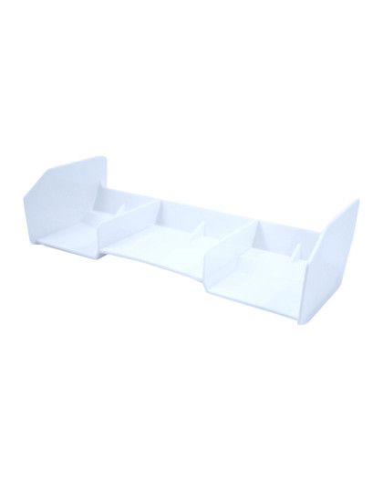 ULTIMATE 1/8 BUGGY PLASTIC REAR WING WHITE - UR6501-W
