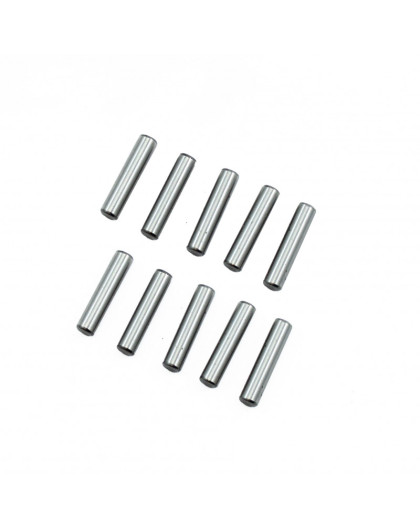 3X13.8MM CHROME STEEL PIN SET (10PCS) - ULTIMATE - UR7603