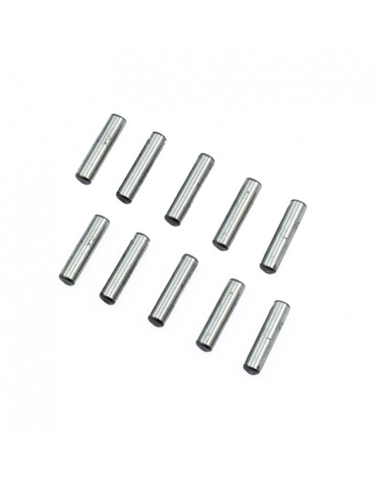3X12.8MM CHROME STEEL PIN SET (10PCS) - ULTIMATE - UR7602