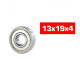 "13x19x4mm ""HS"" METAL SHIELDED BEARING SET (2pcs) - UR7852-2 - ULT