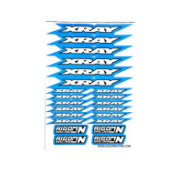 Stickers sheet Xray Blue Size A5 - AIGOIN RACING - AR3007