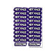 Stickers Hot Race Violet sur format A6 - AIGOIN RACING - AR3048